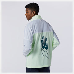 Bleached Lime Glo NB Essentials NBX Jacket / New Balance Men