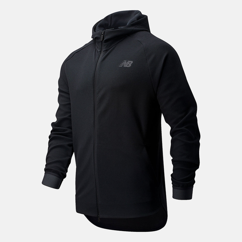 Black/White NB Basketball Finisher Full Zip / New Balance Men