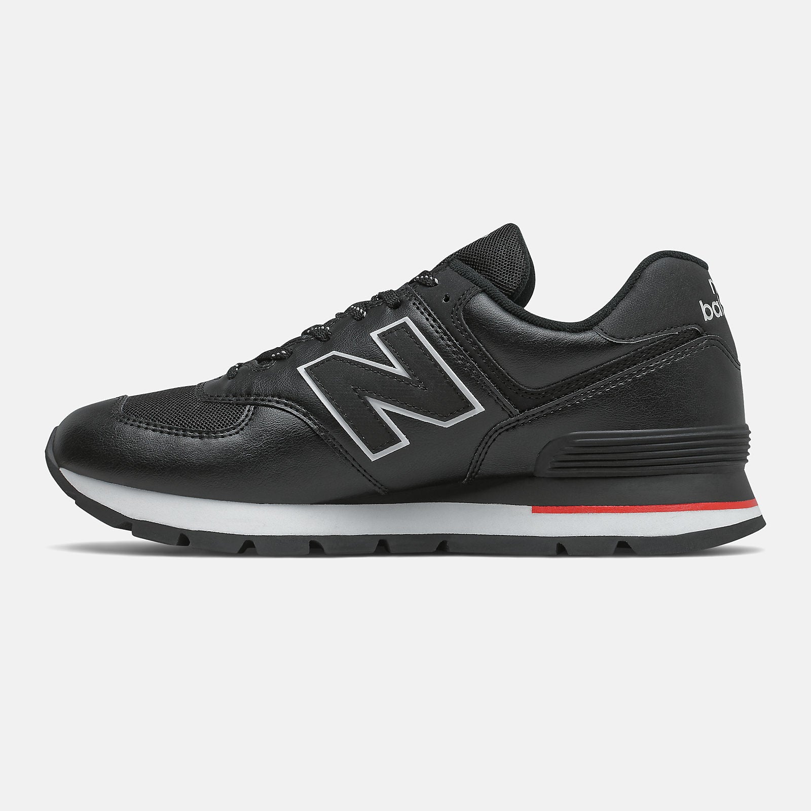 Black/Velocity Red 574 Rugged / New Balance Men