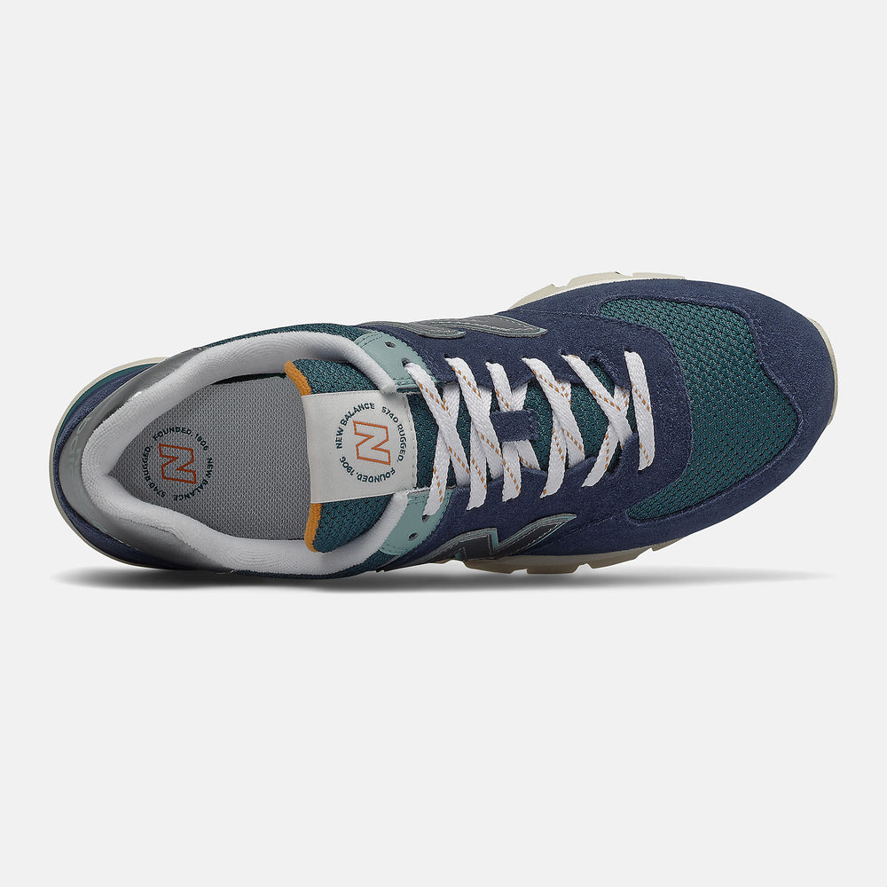 Natural Indigo/Teal 574 Rugged / New Balance Men