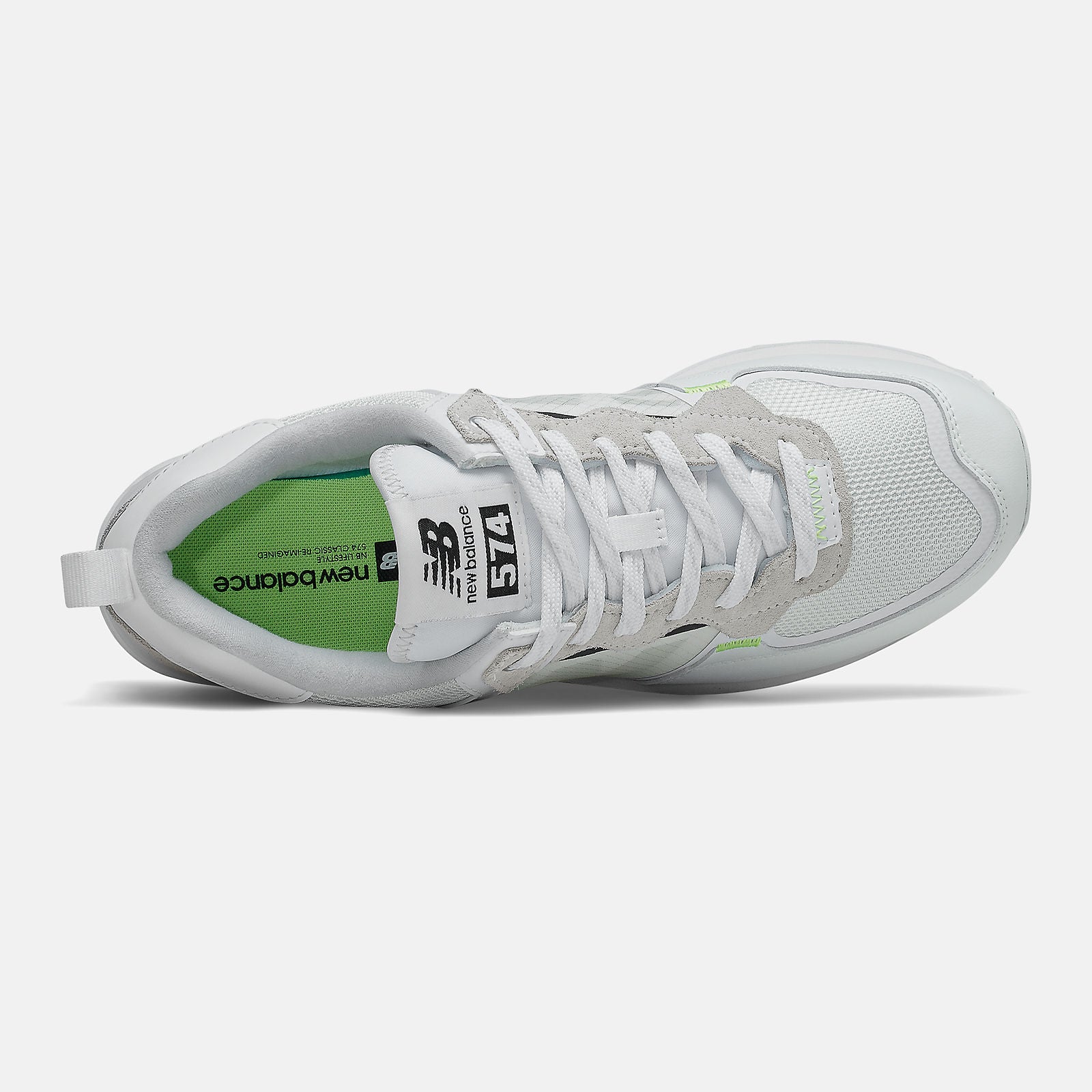 White/Summer Fog 574 / New Balance Men