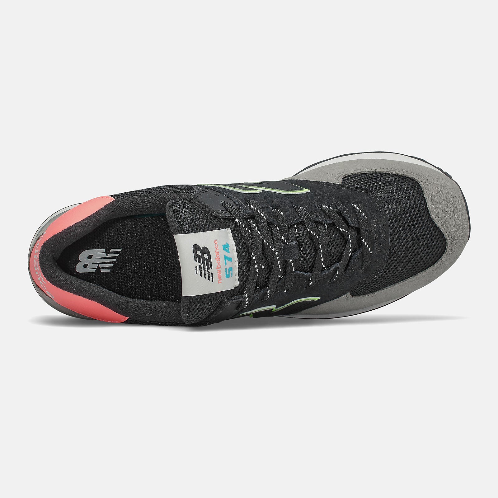 Black/Paradise Pink 574 / New Balance Men
