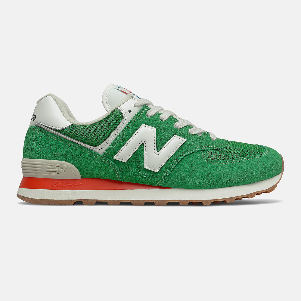 Varsity Green/Velocity Red 574 / New Balance Men