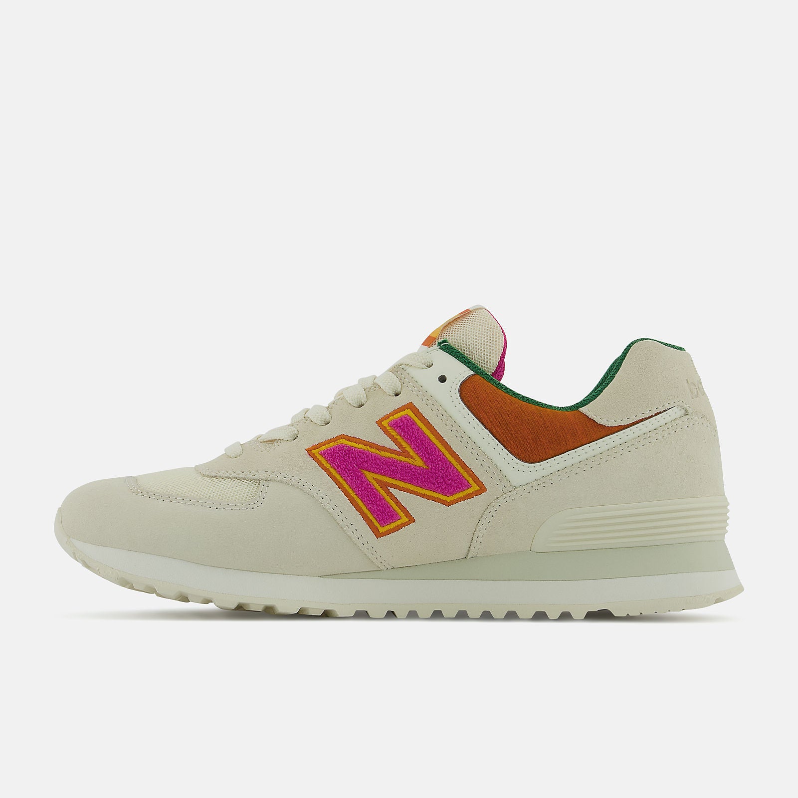 Cream/Pink 574 / New Balance Men