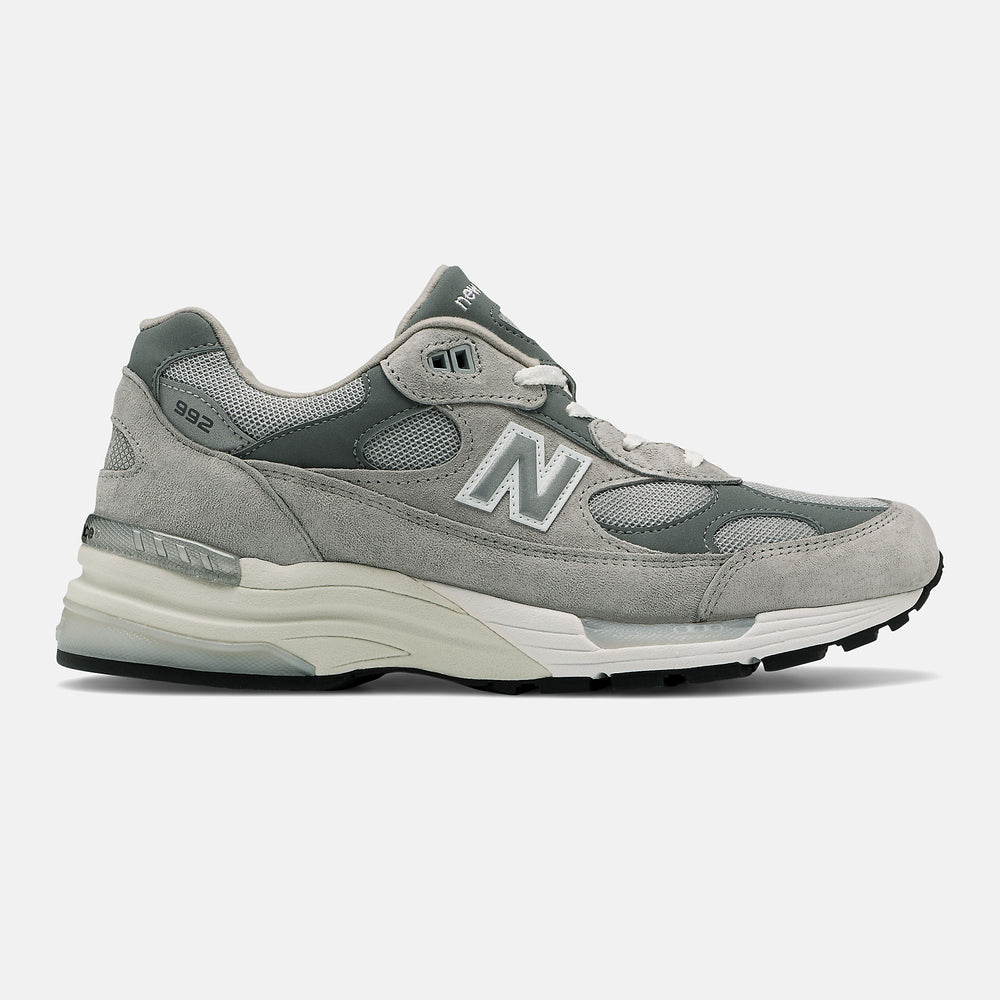 Grey/White Made in US 992 / New Balance Men