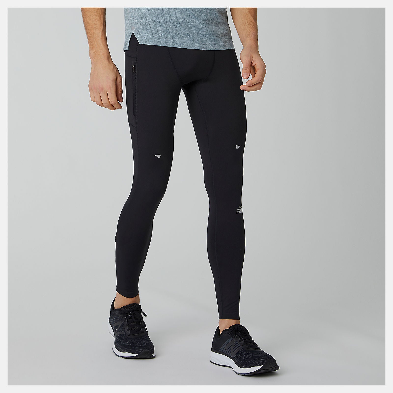 Black Impact Run Tight / New Balance Men
