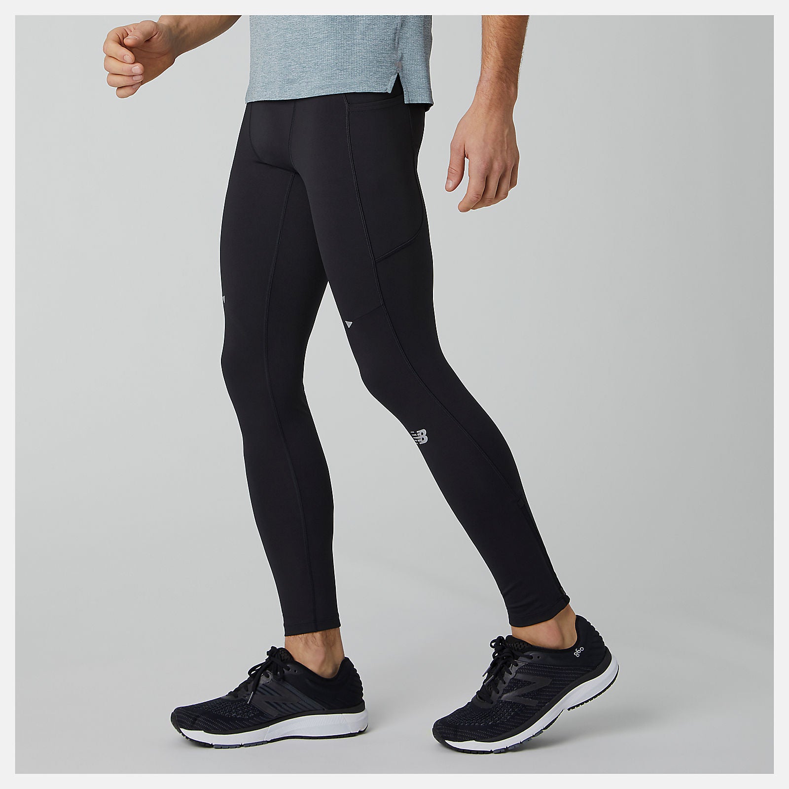 Black Impact Run Tight / New Balance Men