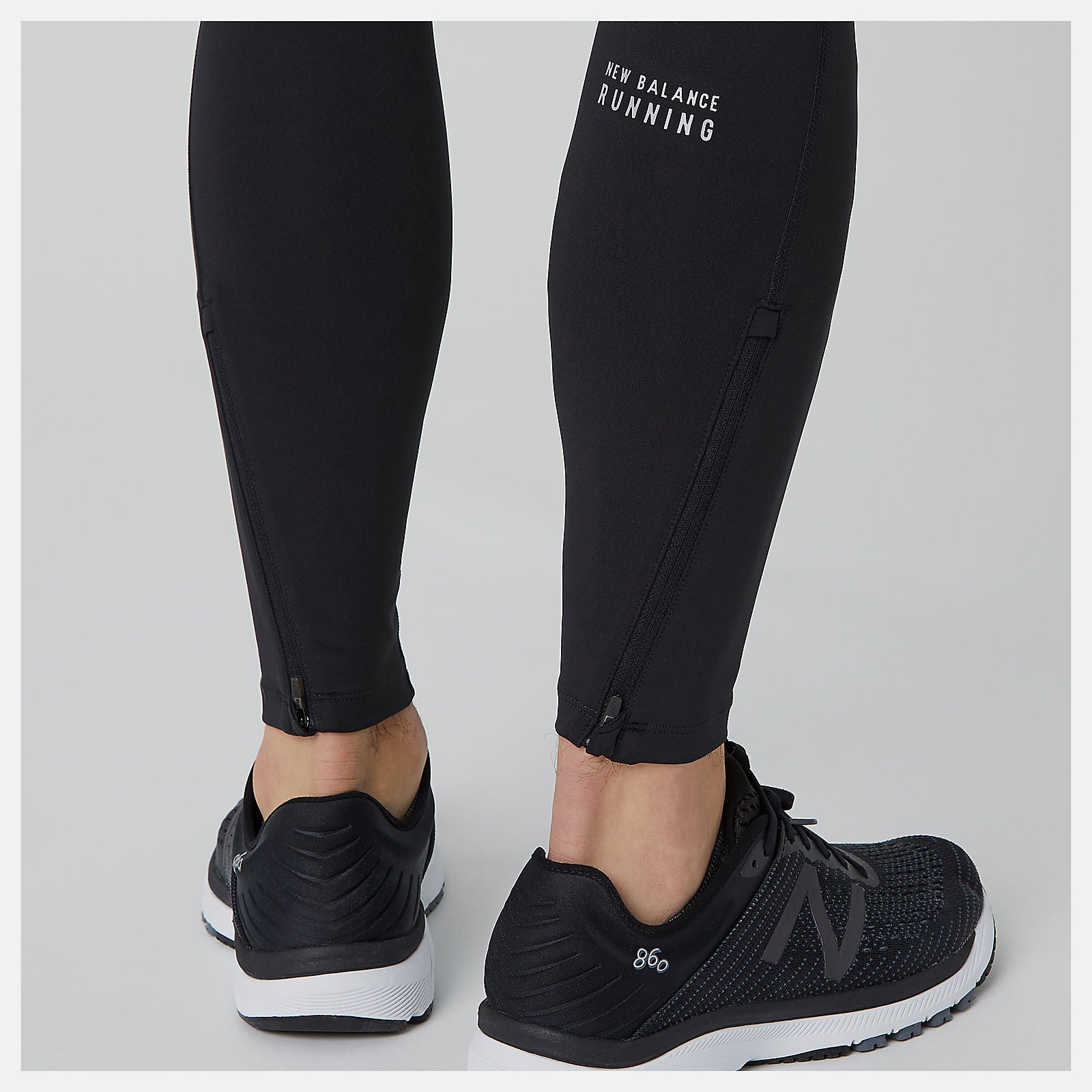 Black Impact Run Tight / New Balance Men