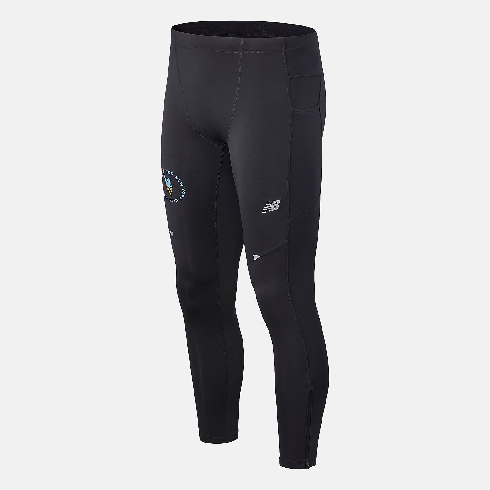 Black NYC Marathon Impact Run Tight / New Balance Men