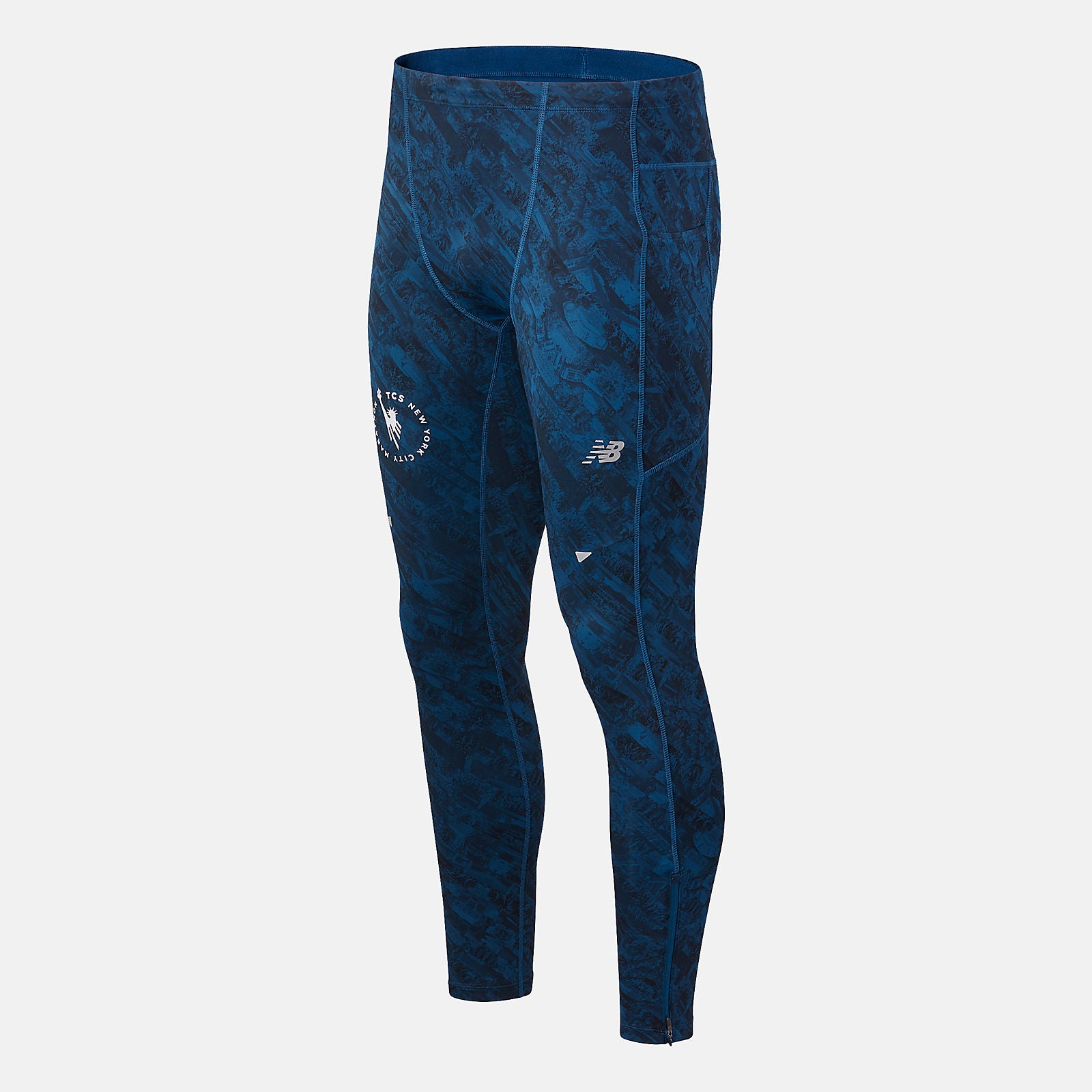 Rogue Wave NYC Marathon Printed Impact Run Tight / New Balance Men