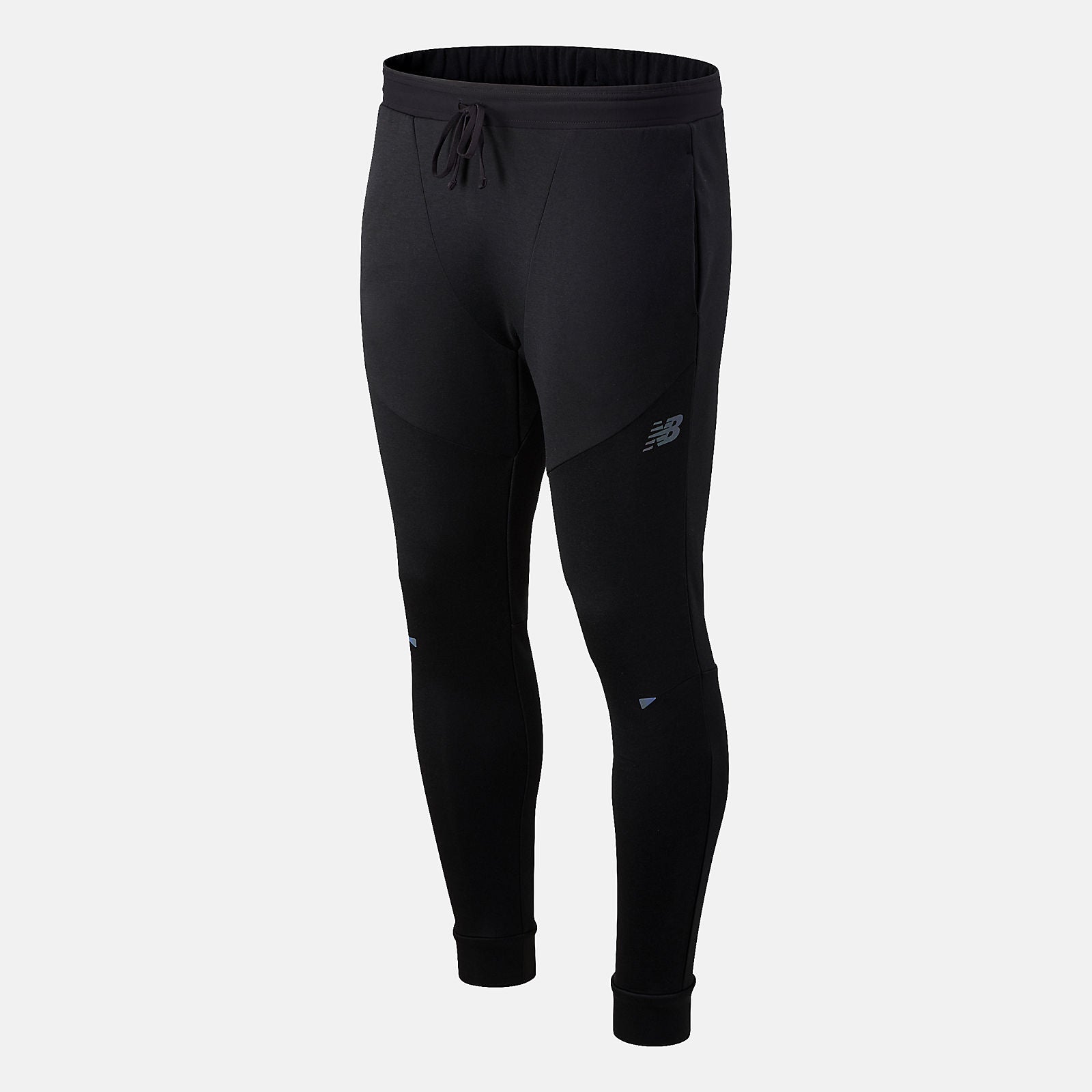 Black Heather Q Speed Run Pant / New Balance Men
