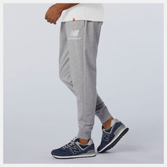 Athletic Grey Essentials Stacked Logo Sweatpant / New Balance Men