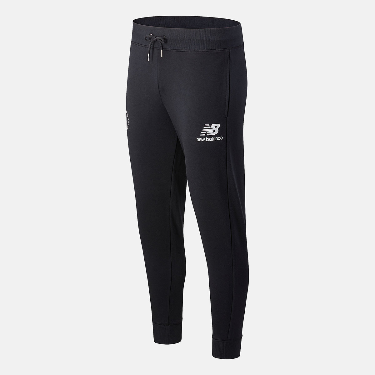 Black NYC Marathon Essentials Stacked Logo Sweatpant / New Balance Men