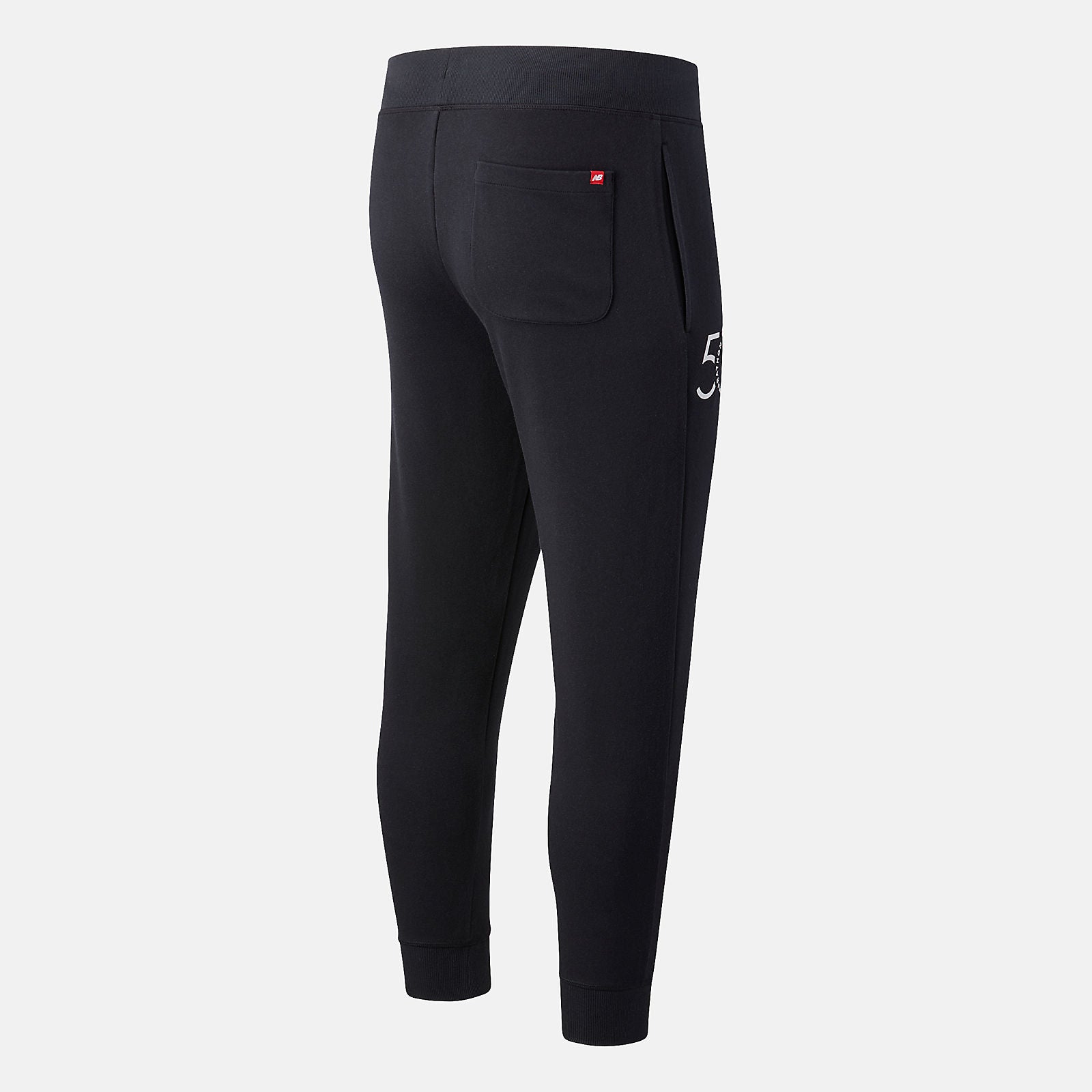Black NYC Marathon Essentials Stacked Logo Sweatpant / New Balance Men