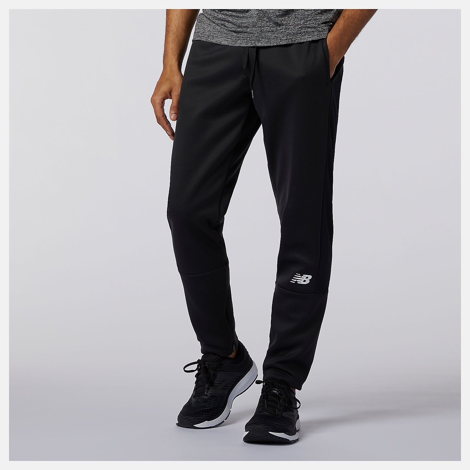 Black Tenacity Knit Pant / New Balance Men