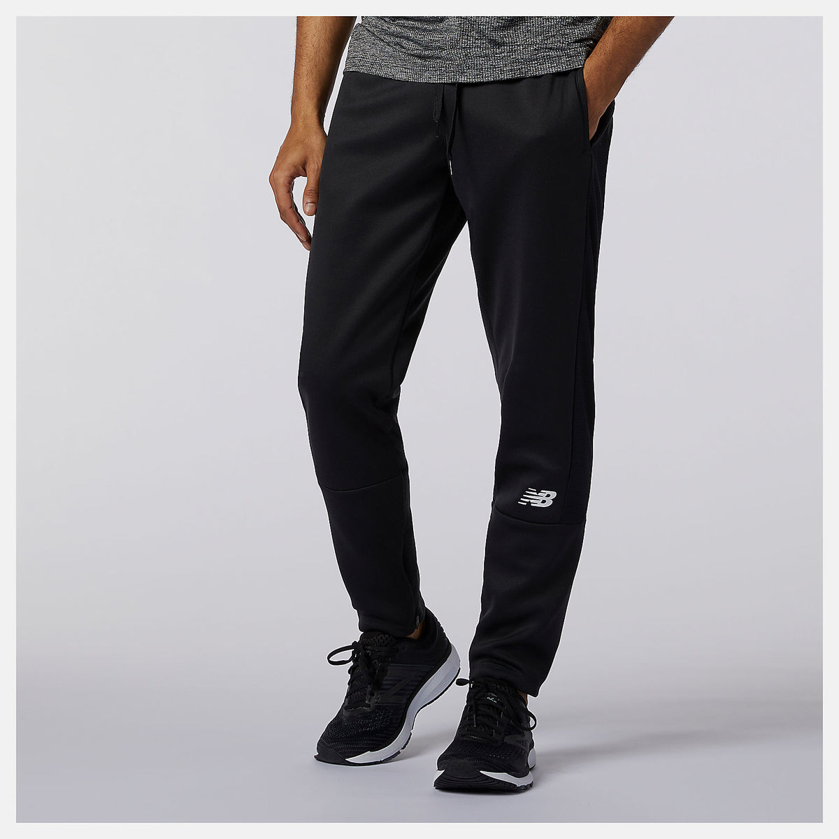 Black Tenacity Knit Pant / New Balance Men