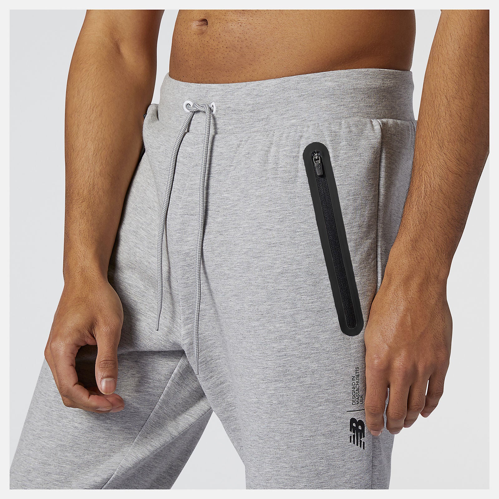 Athletic Grey Fortitech Fleece Pant / New Balance Men