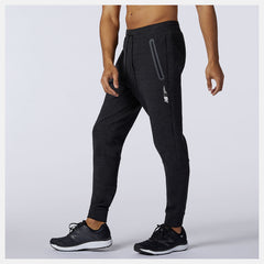 Black Heather Fortitech Fleece Pant / New Balance Men