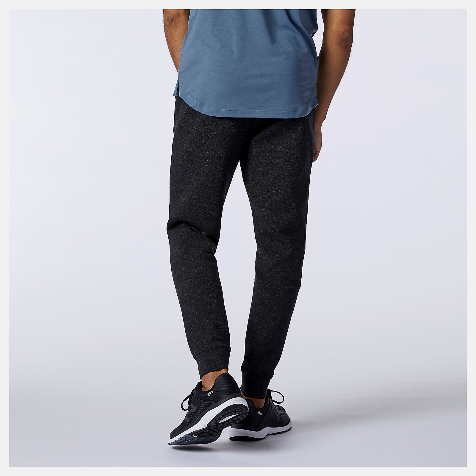 Black Heather Fortitech Fleece Pant / New Balance Men