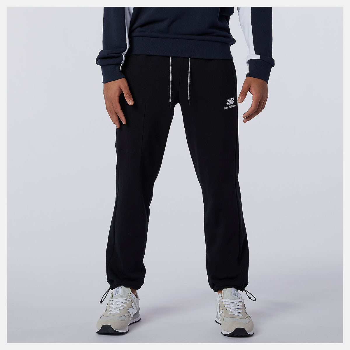 Black NB Athletics Fleece Pant / New Balance Men