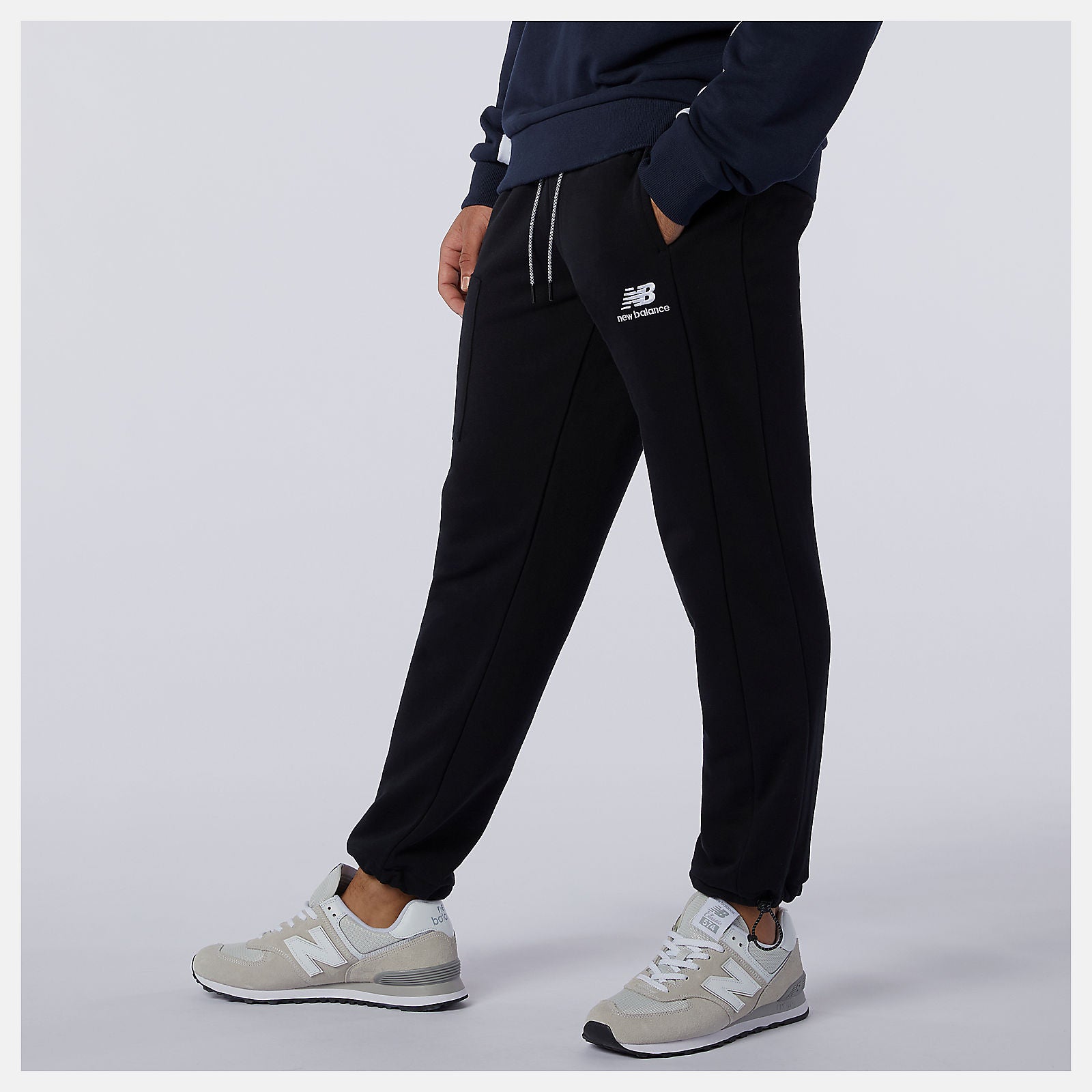 Black NB Athletics Fleece Pant / New Balance Men