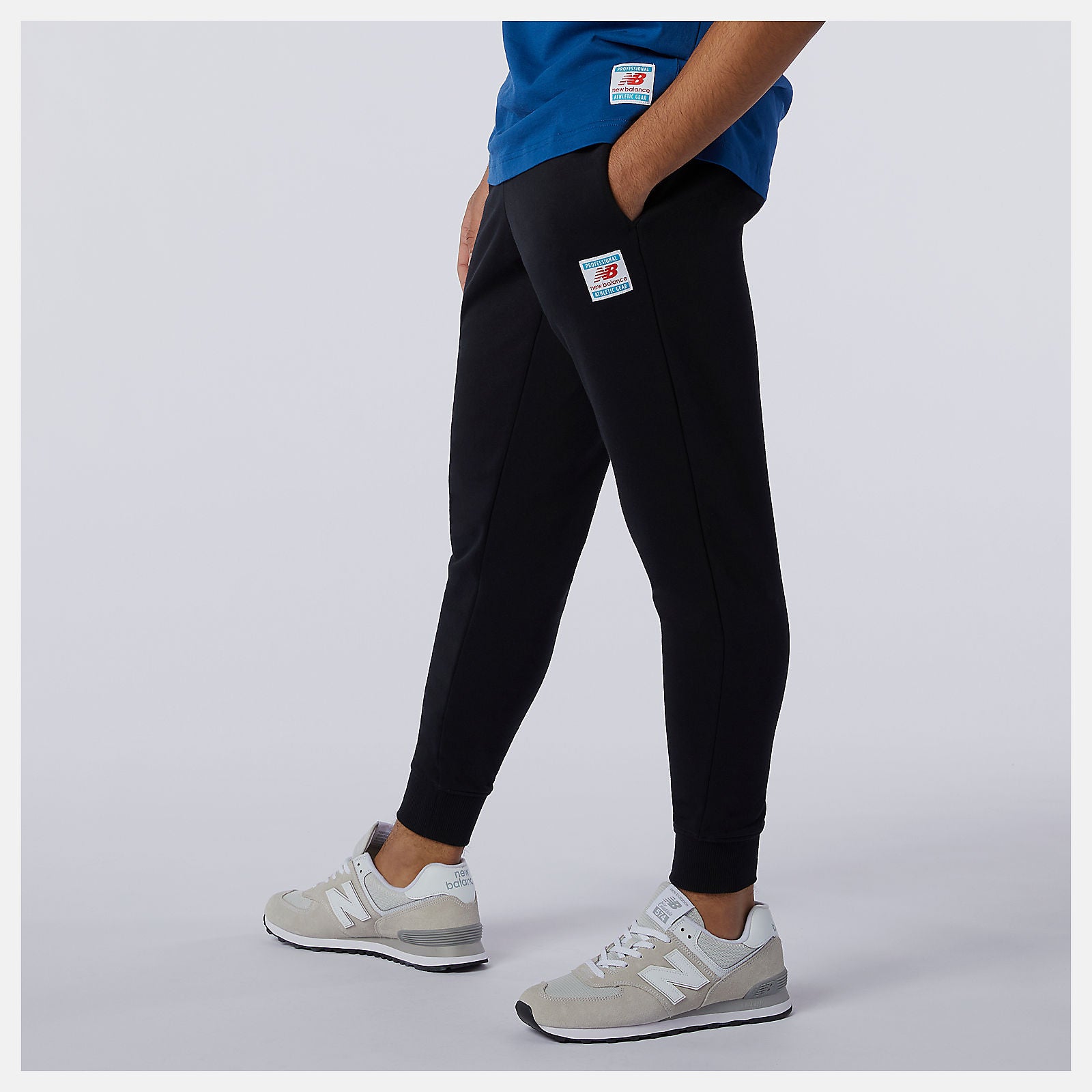Black NB Essential Sweatpant / New Balance Men