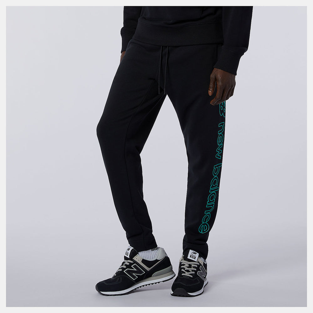 Black NB Sport Style Optiks Pant / New Balance Men