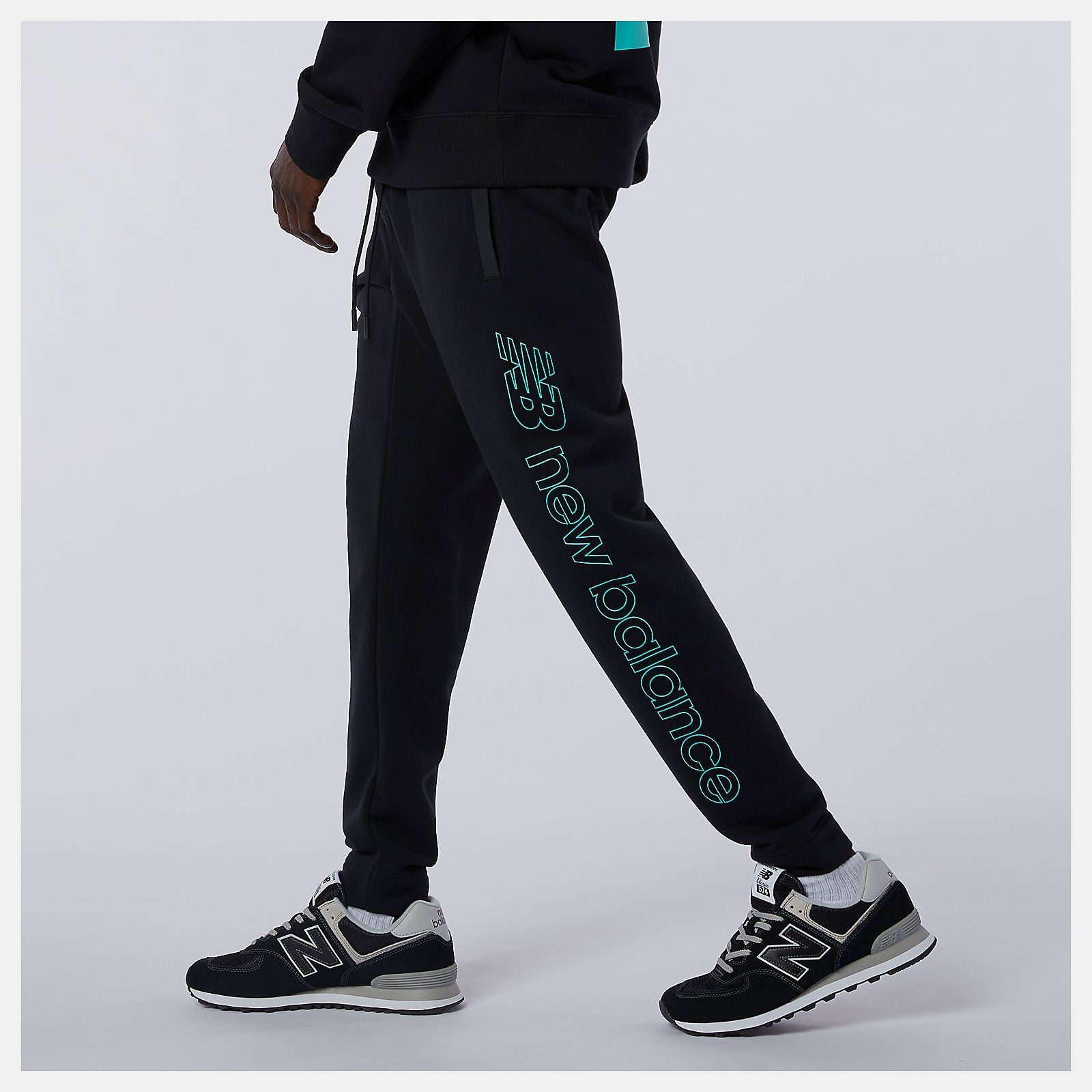 Black NB Sport Style Optiks Pant / New Balance Men