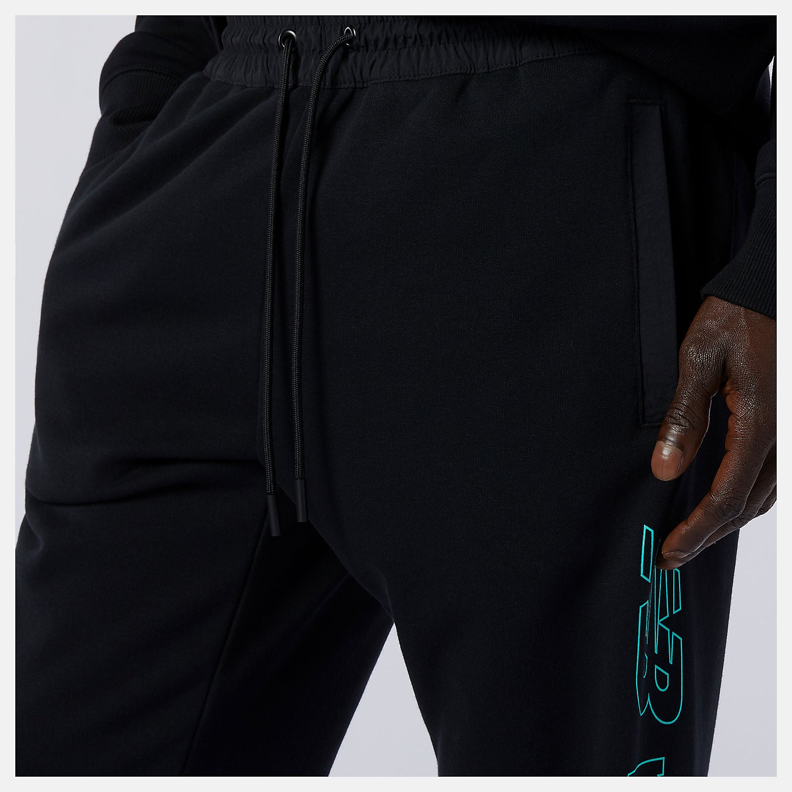 Black NB Sport Style Optiks Pant / New Balance Men