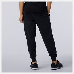Black NB Essentials Embroidered Pant / New Balance Women|Men