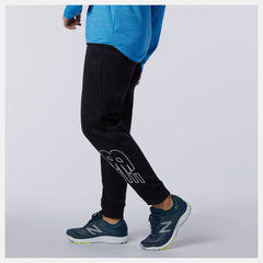 Black Tenacity Performance Fleece Pant / New Balance Men