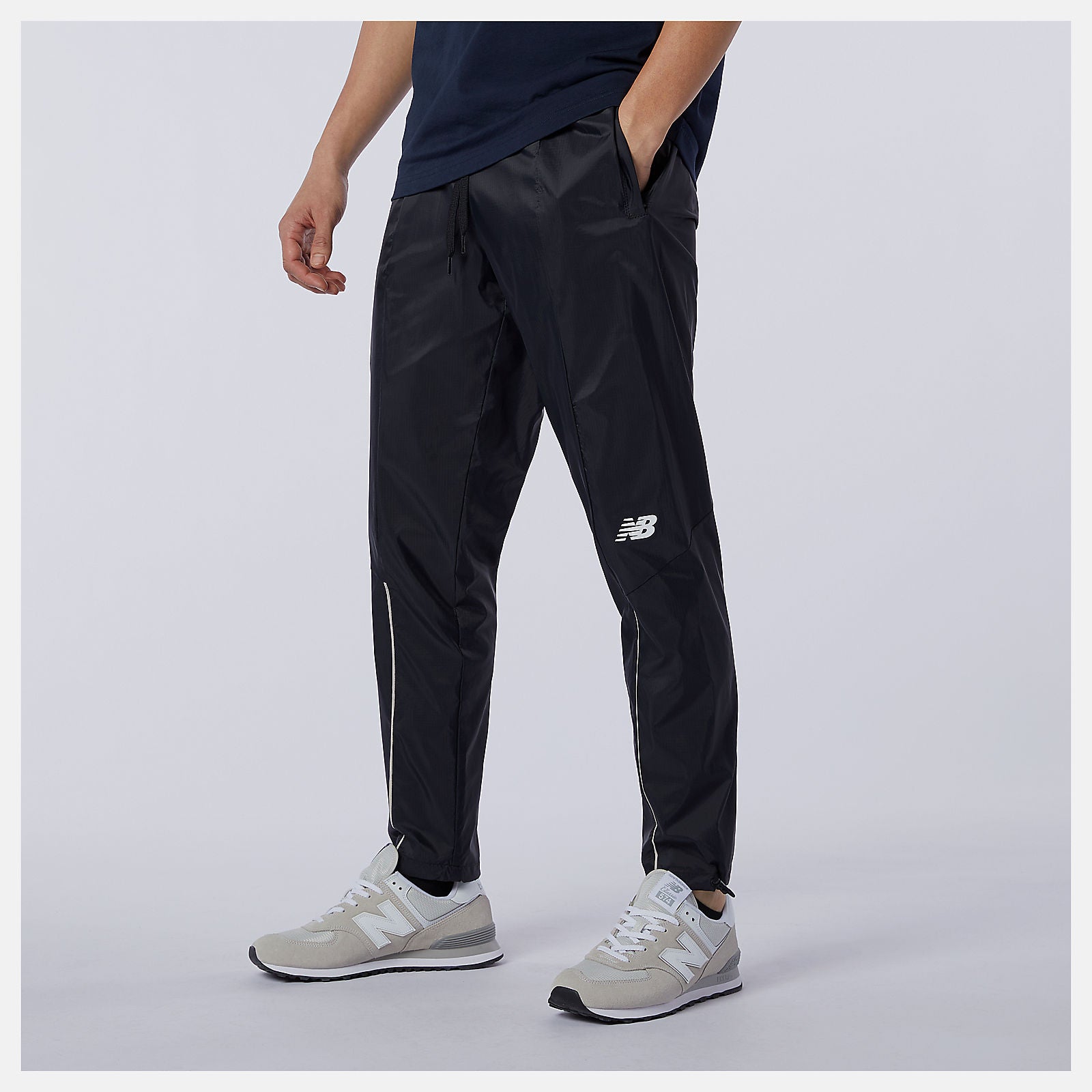 Black R.W.T. Lightweight Woven Pant / New Balance Men