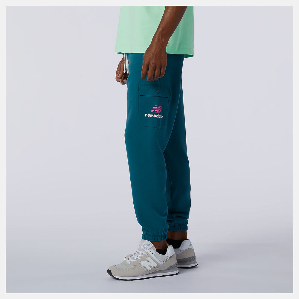Mountain Teal NB Athletics Clash Sweatpant / New Balance Men