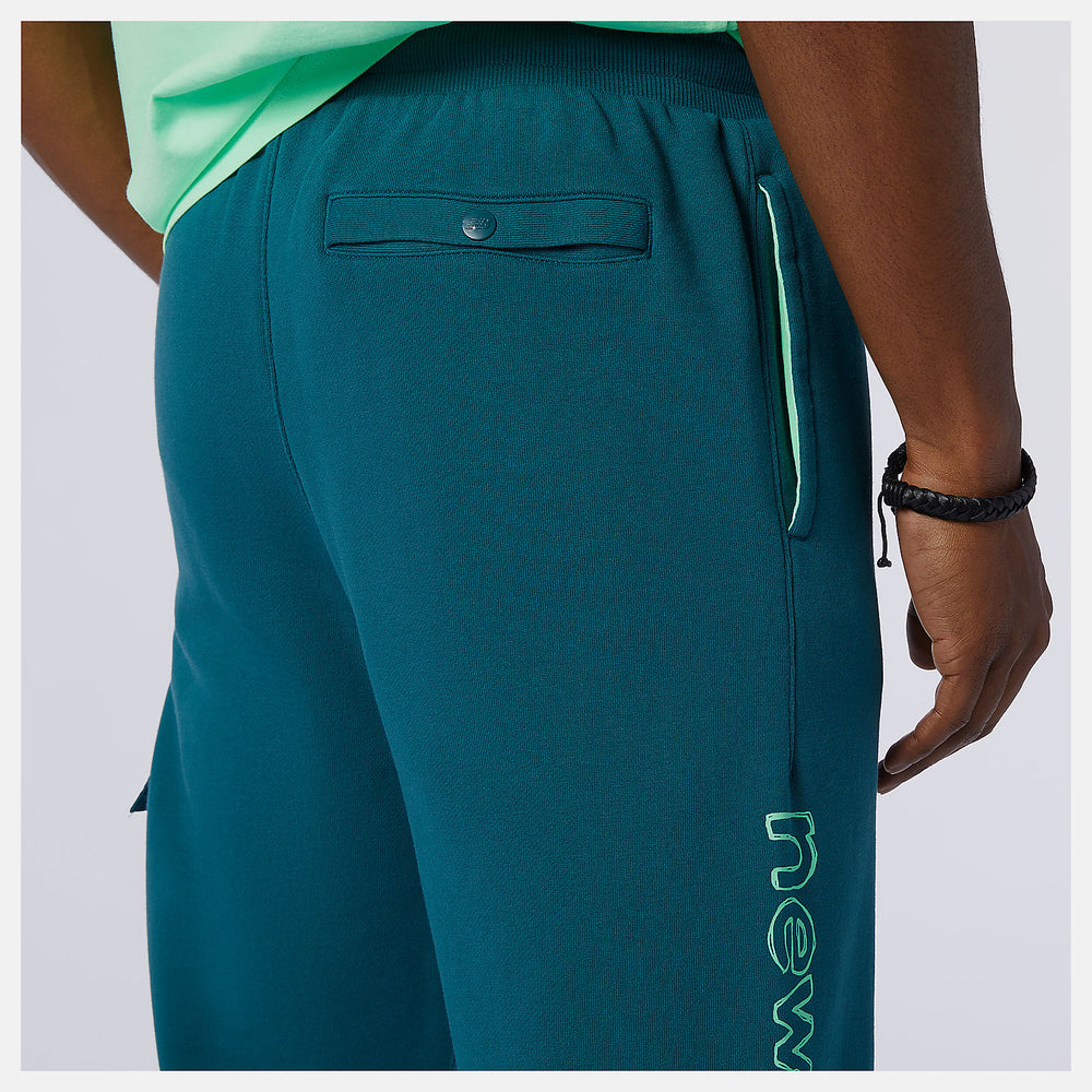 Mountain Teal NB Athletics Clash Sweatpant / New Balance Men