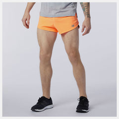 Citrus Punch Impact Run 3 Inch Split Short / New Balance Men