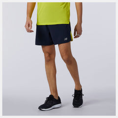 Sulpher Yellow Impact Run 5 Inch Short / New Balance Men
