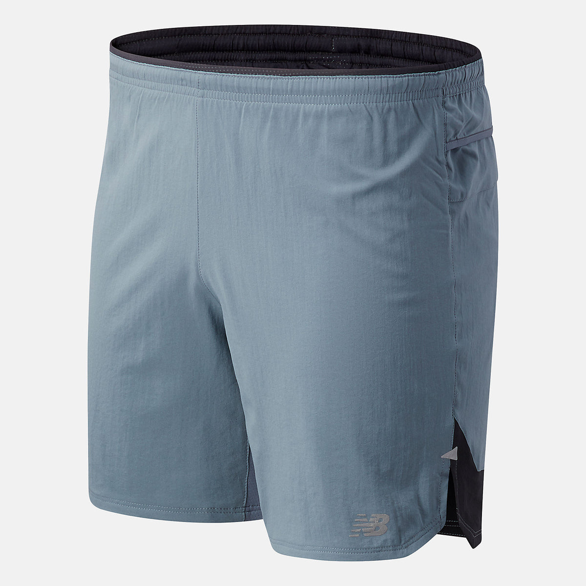 Ocean Grey Impact Run 7 Inch Short / New Balance Men