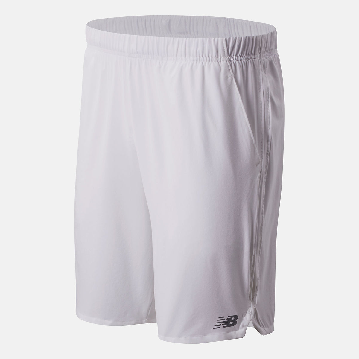 White 9 Inch Rally Short / New Balance Men