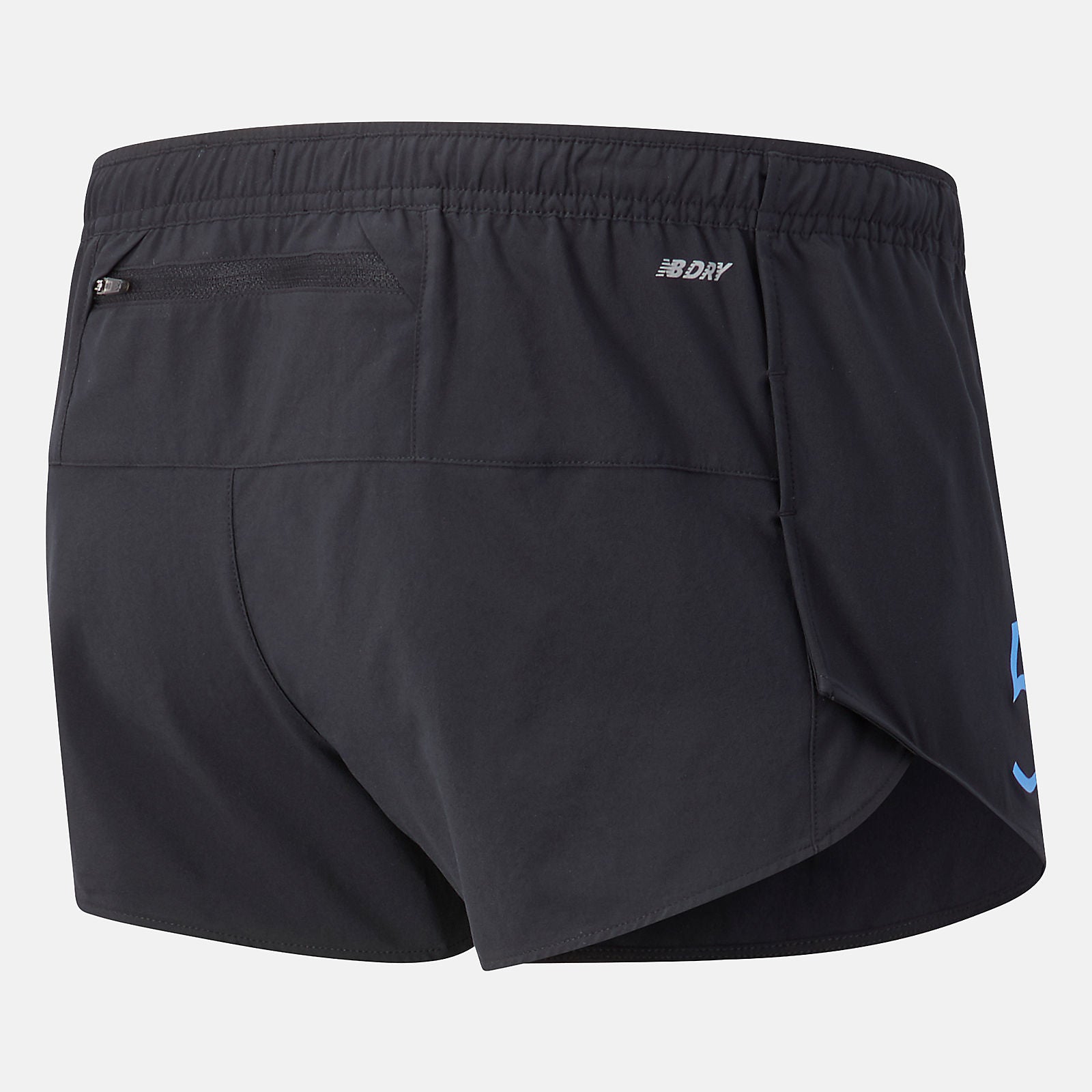 Black NYC Marathon Impact Run 3 inch Split Short / New Balance Men