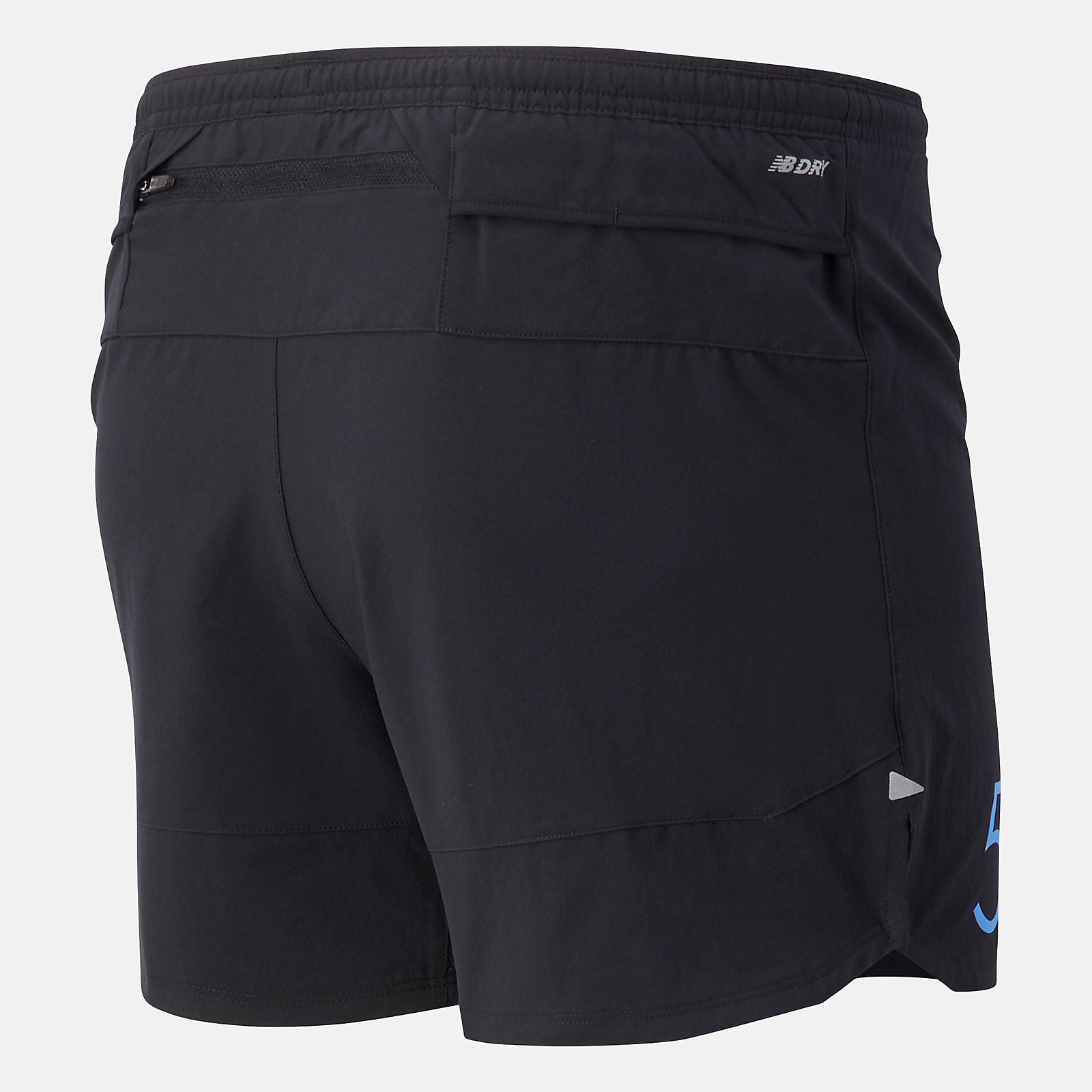 Black NYC Marathon Impact Run 5 inch Short / New Balance Men