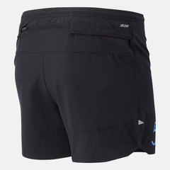 Black NYC Marathon Impact Run 5 inch Short / New Balance Men