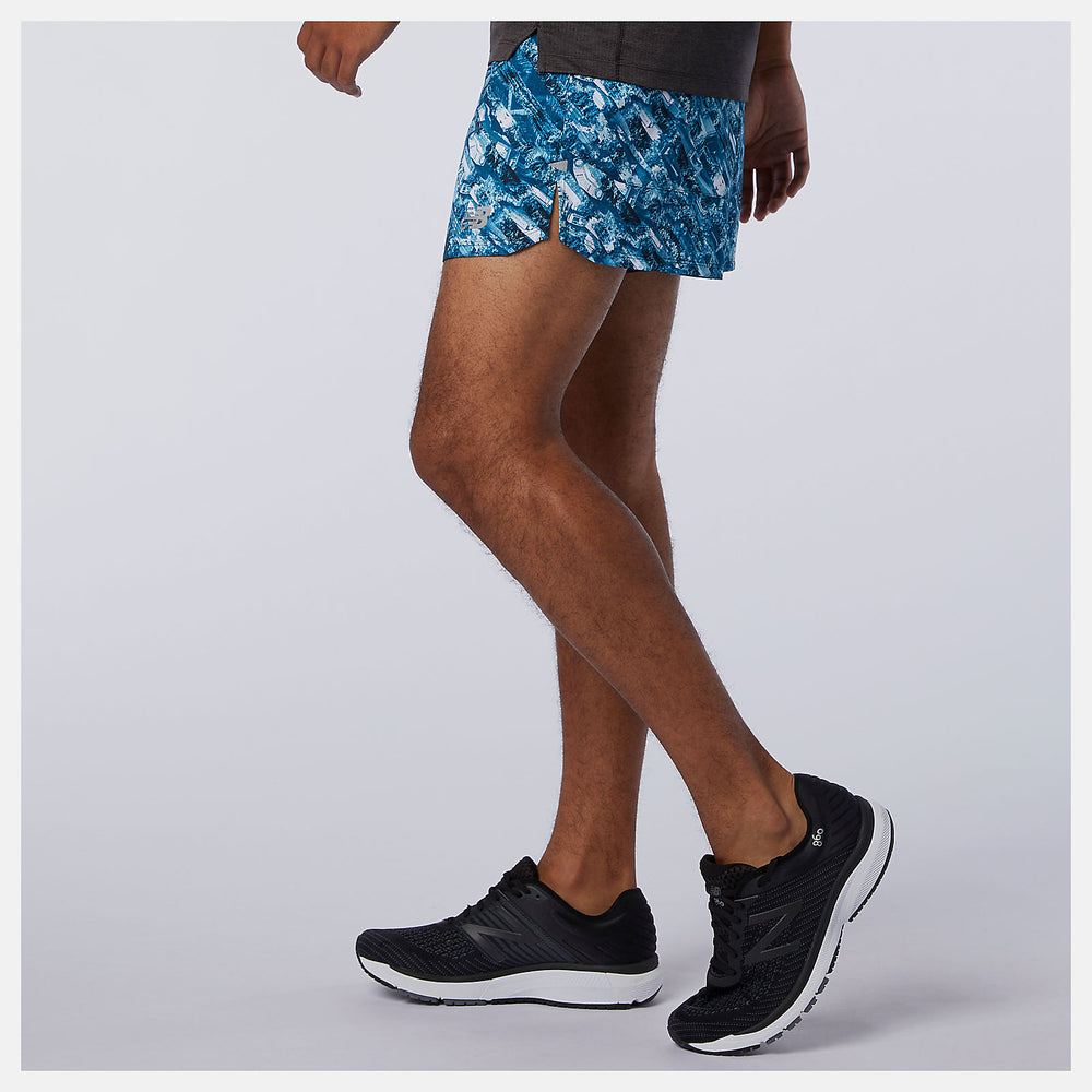 Rogue Wave NYC Marathon Printed Impact Run 5 Inch Short / New Balance Men