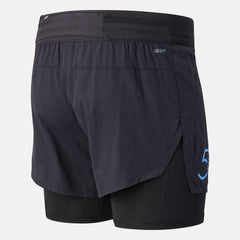 Black NYC Marathon Q Speed 5 inch 2 In 1 Short / New Balance Men