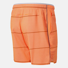 Orange Printed Tournament Short / New Balance Men