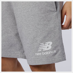 Athletic Grey NB Essentials Stacked Logo Short / New Balance Women|Men