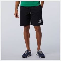 Black NB Essentials Stacked Logo Short / New Balance Women|Men