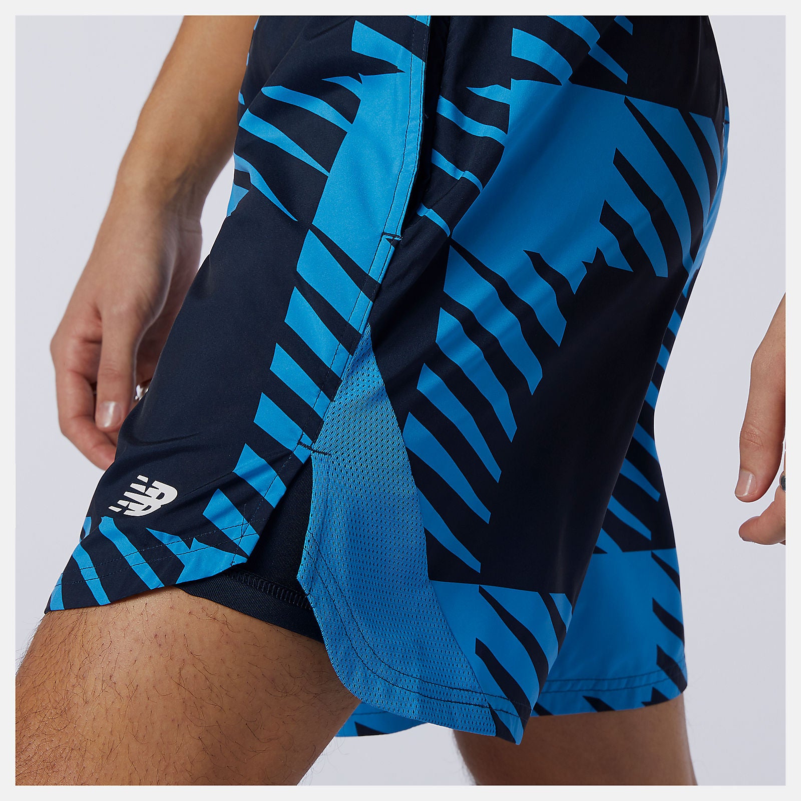 Helium Printed Fast Flight 2 in 1 7 inch Short / New Balance Men