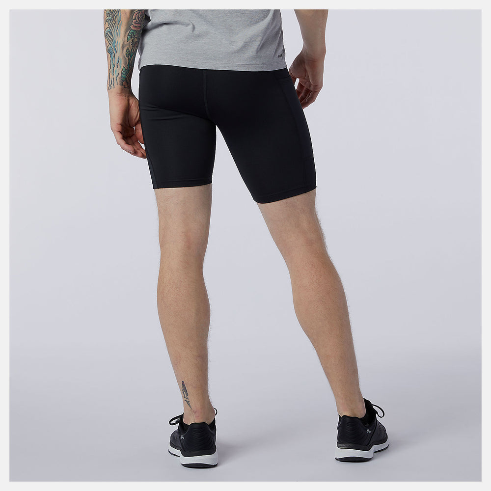 Black Fast Flight 8 inch Fitted Short / New Balance Men