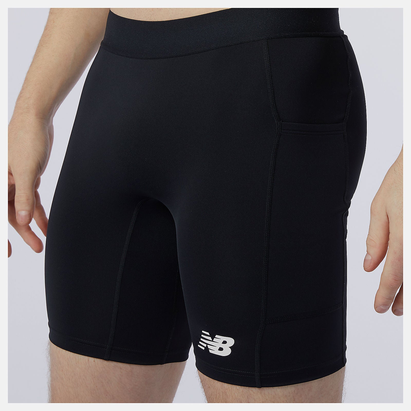 Black Fast Flight 8 inch Fitted Short / New Balance Men