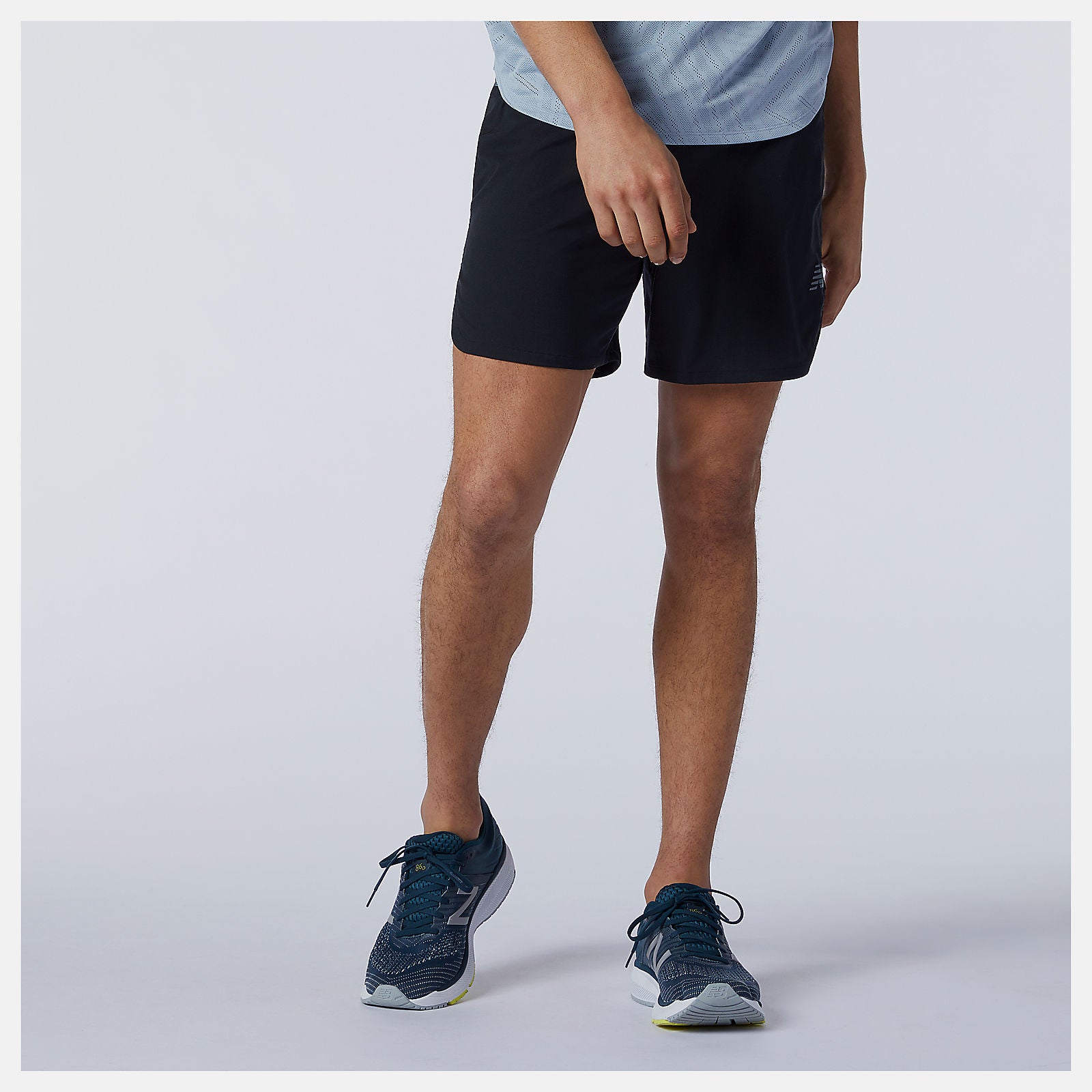 Black Q Speed Fuel 7 Inch Short / New Balance Men